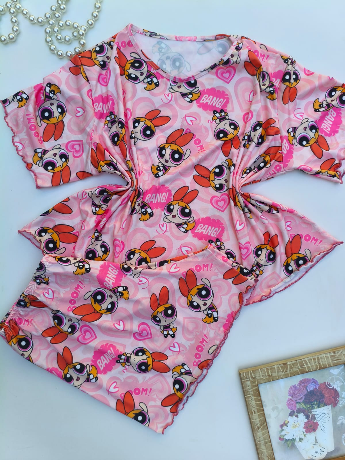 Pijama Tiffany Poderosas (Florzinha) - Imagem 2