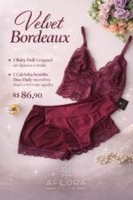 Combo Velvet Bordeaux