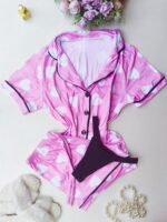 Pijama Americano Corações - Imagem 2
